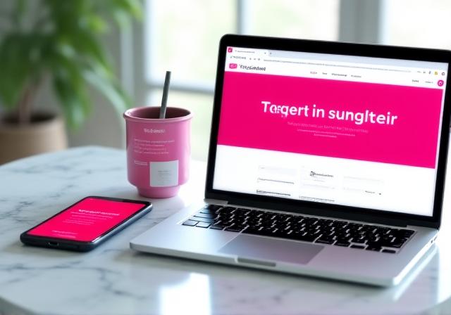 Modern responsive website layout displayed on multiple devices